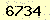 請輸入此驗證碼 : 6734