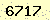 請輸入此驗證碼 : 6717