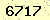 請輸入此驗證碼 : 6717