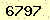 請輸入此驗證碼 : 6797