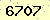 請輸入此驗證碼 : 6707