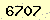 請輸入此驗證碼 : 6707