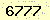請輸入此驗證碼 : 6777