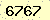 請輸入此驗證碼 : 6767