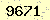請輸入此驗證碼 : 9671