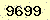 請輸入此驗證碼 : 9699