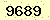 請輸入此驗證碼 : 9689