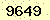 請輸入此驗證碼 : 9649