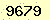 請輸入此驗證碼 : 9679