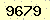 請輸入此驗證碼 : 9679