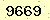 請輸入此驗證碼 : 9669