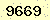 請輸入此驗證碼 : 9669