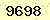 請輸入此驗證碼 : 9698