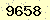 請輸入此驗證碼 : 9658