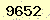 請輸入此驗證碼 : 9652