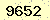 請輸入此驗證碼 : 9652
