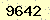 請輸入此驗證碼 : 9642