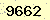請輸入此驗證碼 : 9662