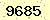 請輸入此驗證碼 : 9685