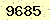 請輸入此驗證碼 : 9685