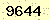 請輸入此驗證碼 : 9644