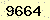 請輸入此驗證碼 : 9664