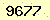 請輸入此驗證碼 : 9677