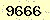 請輸入此驗證碼 : 9666