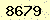 請輸入此驗證碼 : 8679