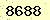 請輸入此驗證碼 : 8688