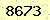 請輸入此驗證碼 : 8673