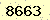 請輸入此驗證碼 : 8663
