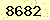 請輸入此驗證碼 : 8682