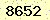 請輸入此驗證碼 : 8652