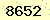 請輸入此驗證碼 : 8652