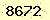 請輸入此驗證碼 : 8672