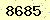 請輸入此驗證碼 : 8685