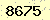 請輸入此驗證碼 : 8675