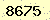 請輸入此驗證碼 : 8675