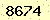 請輸入此驗證碼 : 8674