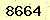 請輸入此驗證碼 : 8664