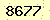 請輸入此驗證碼 : 8677
