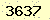 請輸入此驗證碼 : 3637