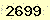 請輸入此驗證碼 : 2699