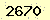 請輸入此驗證碼 : 2670