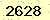 請輸入此驗證碼 : 2628