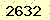 請輸入此驗證碼 : 2632
