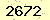 請輸入此驗證碼 : 2672