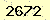 請輸入此驗證碼 : 2672