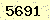 請輸入此驗證碼 : 5691